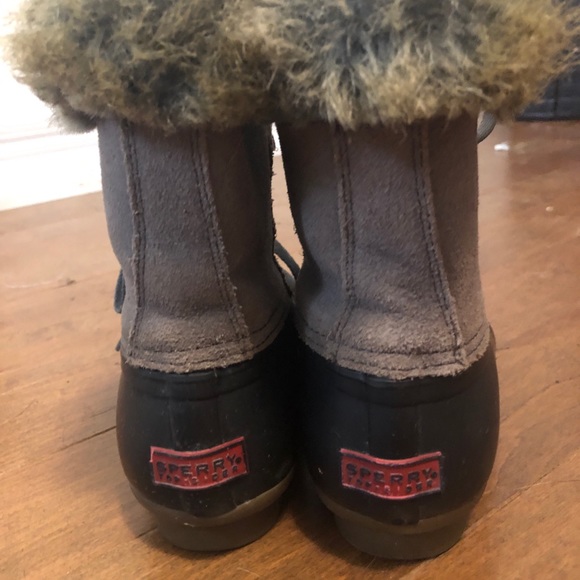 Sperry Top-Sider Fur Trim Duck Boots - Picture 3 of 3